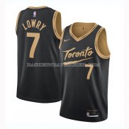 Maillot Tornto Raptors Kyle Lowry Ville 2020-21 Noir